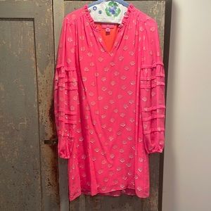 Pink and gold Lilly dress